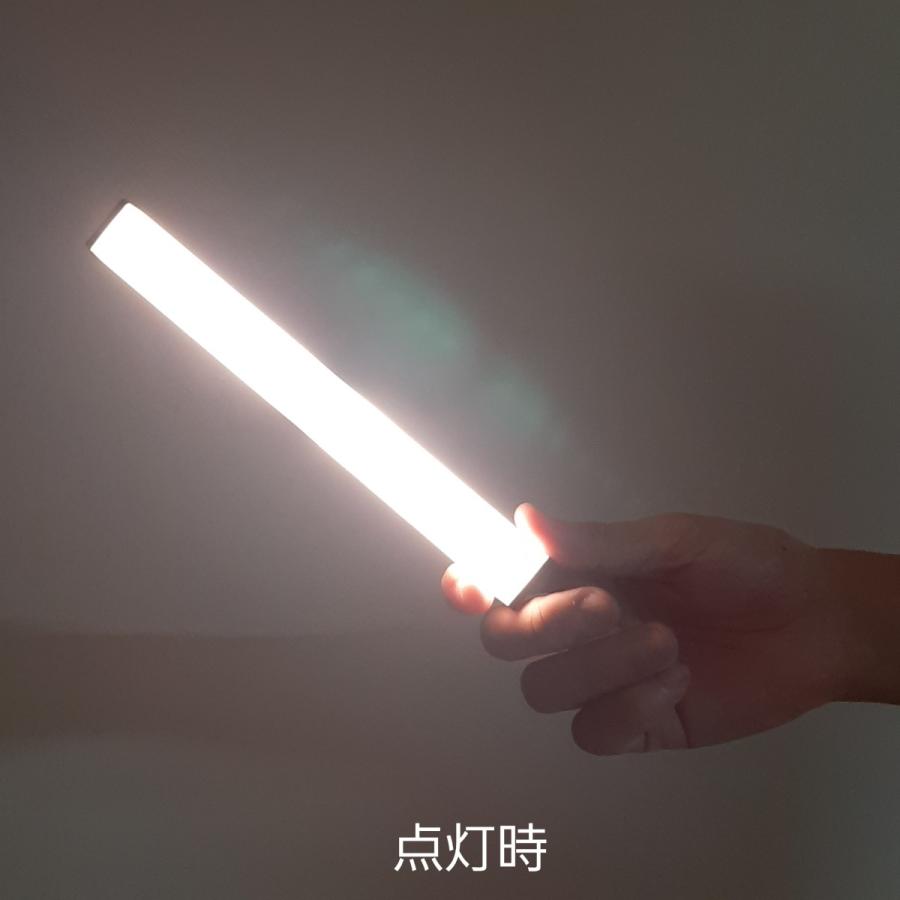 センサーライト 2個セット 人感センサー LED USB充電 配線不要 玄関 屋内 廊下 小型 防災グッズ｜monosite｜09