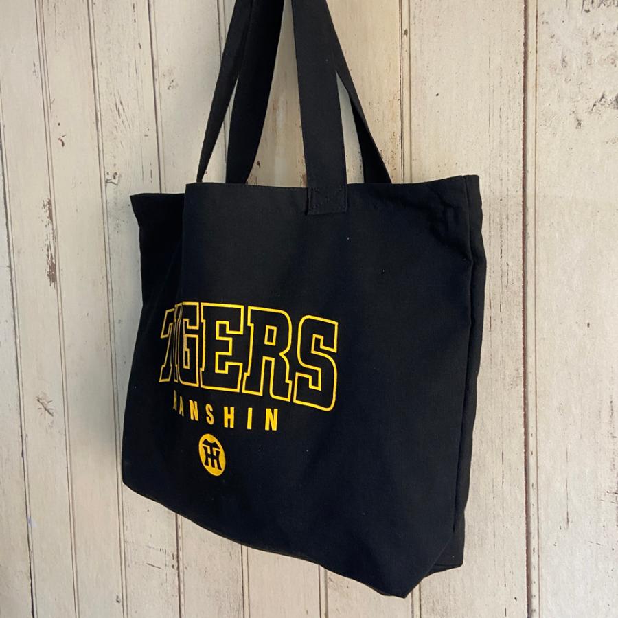 阪神タイガース球団承認 TIGERS☆ LOGOトートバッグ☆入り口ファスナー