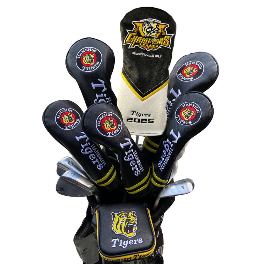 阪神タイガースグッズ 球団承認 NEW GOLF☆ヘッドカバー3点