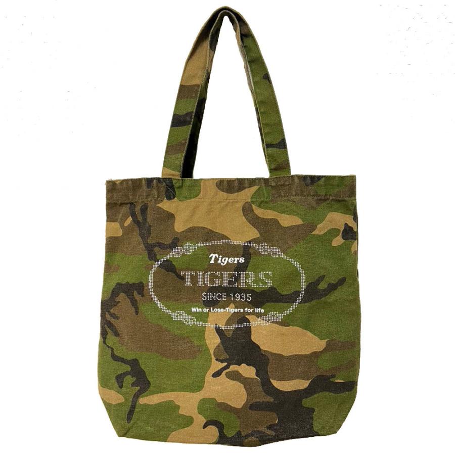阪神タイガース球団承認 ☆ドットロゴ迷彩トートバッグ☆ 肩掛け 2way