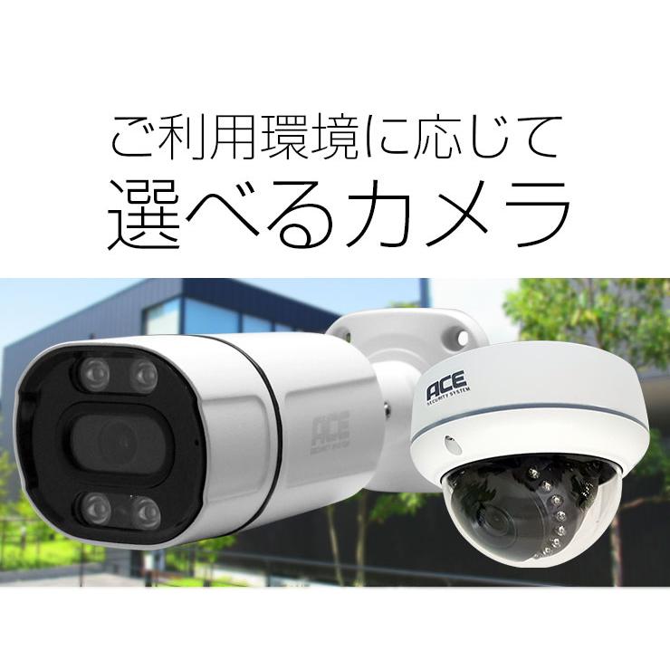 ACE SECURITY SYSTEM 防犯カメラ AHD500万画素 カメラ 追加用 XVR