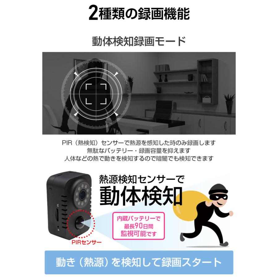 ACE SECURITY SYSTEM 小型カメラ 高画質 家庭用 防犯 監視 ミニ