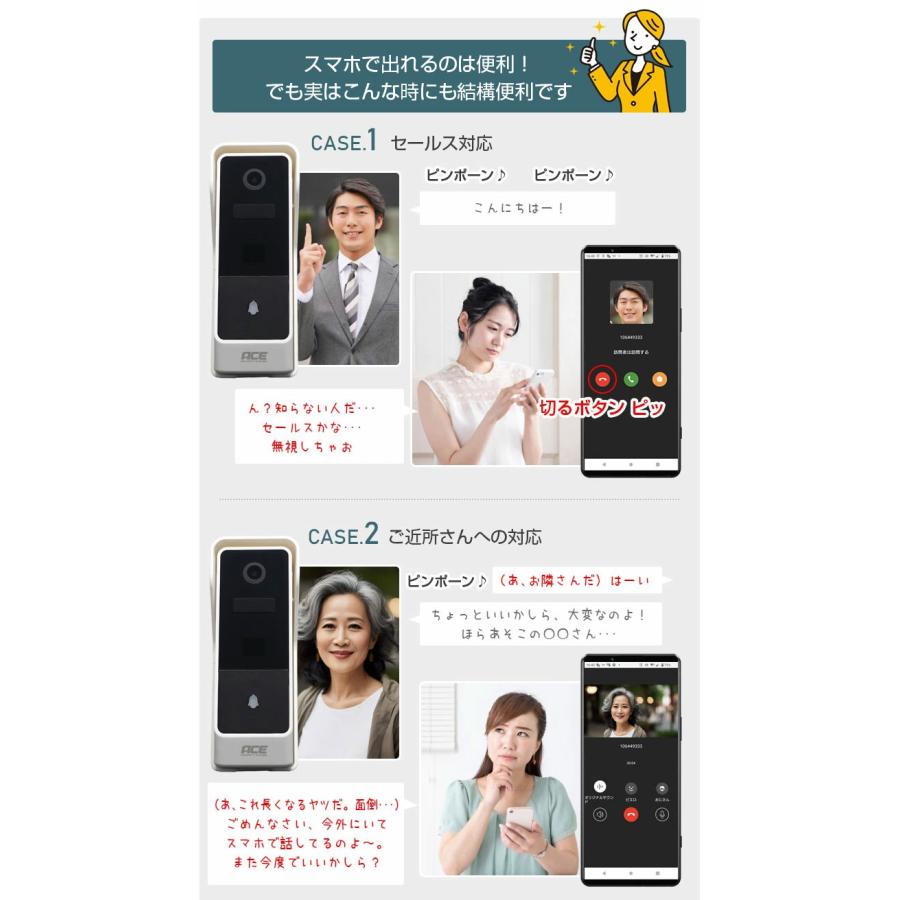 ドアホン Amazon.co.jp: Tapo スマートドアホン スマホ ビデオドアベル 工事不要