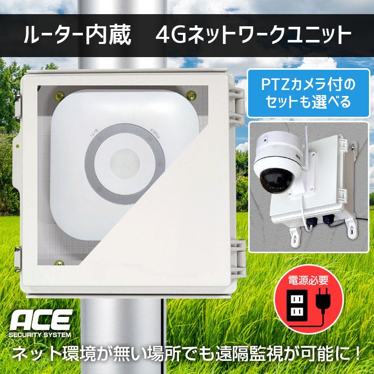 ACE SECURITY SYSTEM ルーター内蔵 4G ネットワーク ユニット ACE SECURITY SYSTEM ルーター内蔵 4G ネットワーク ユニット