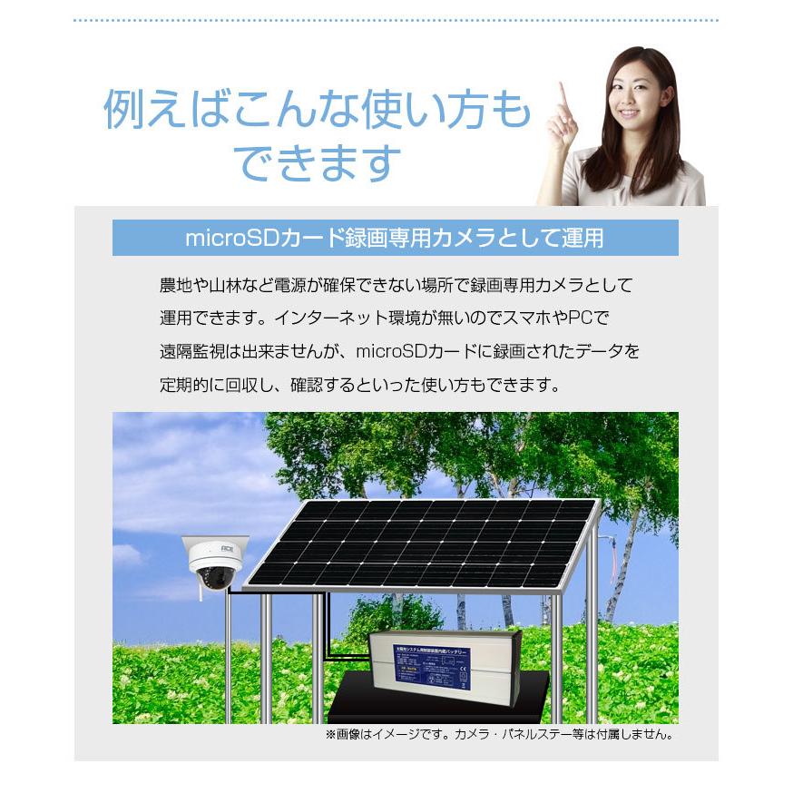 ACE POWER ソーラーパネル バッテリー 防犯カメラ 家庭用 150W 太陽光