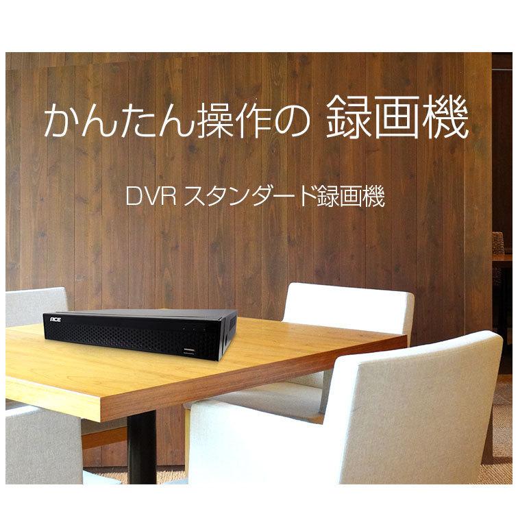 防犯カメラ ACE SECURITY SYSTEM 防犯カメラ 1〜8台 セット 家庭用 屋内