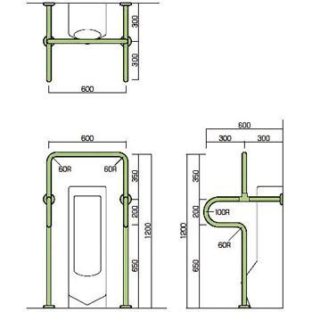 残りわずか 小便器用床付手摺 樹脂被膜補助手摺 ノーブランド At 1 座金iタイプ 木目調 Monotaro 個人ユーザー向け 通販 Yahoo ショッピング レビューで送料無料 Www Cristaxi Ro