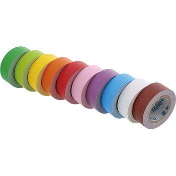 カラーテープ 10色セット 東京硝子器械 Tgk 14mm5m巻 ビニールテープ Www Ma Maison Algarve Com