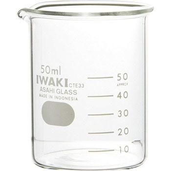 ビーカー 目安目盛 ガラス製 Iwaki 1000bk50 50ml Monotaro 個人ユーザー向け 通販 Yahoo ショッピング