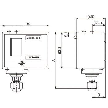 圧力スイッチ 鷺宮製作所 SNS-C110|monotaro|03