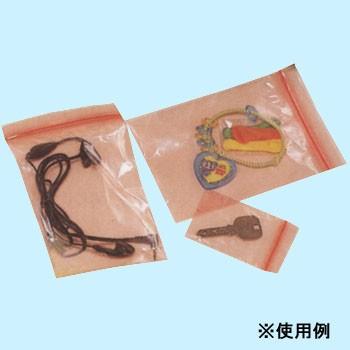 ユニパック(チャック付ポリ袋) カラー半透明 セイニチ(生産日本社) D-4 赤 120×85|monotaro|02