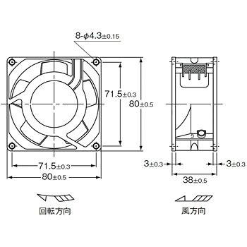 Ac軸流ファン R87f オムロン Omron R87f A1a85hp R87f1137e Monotaro 個人ユーザー向け 通販 Yahoo ショッピング