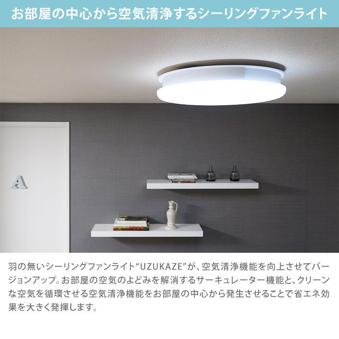 スワン電器 特価 交換フィルター付 UZUKAZE うずかぜ シーリング スワン電器 特価 交換フィルター付 UZUKAZE うずかぜ シーリング