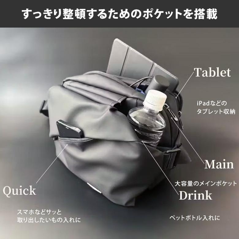 新色追加! QUICK PACK 11 ボディバッグ クイックパック NIG 新色追加! QUICK PACK 11 ボディバッグ クイックパック NIG