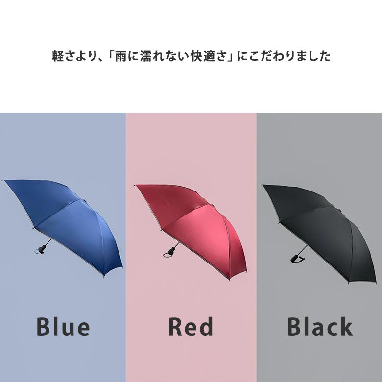 【新品】NURASAN-J-W　折りたたみ傘　晴雨兼用　ワンタッチ開閉　レッド 購入者全員☆レイングッズ付 NURASAN-JW 逆折りたたみ傘 晴雨