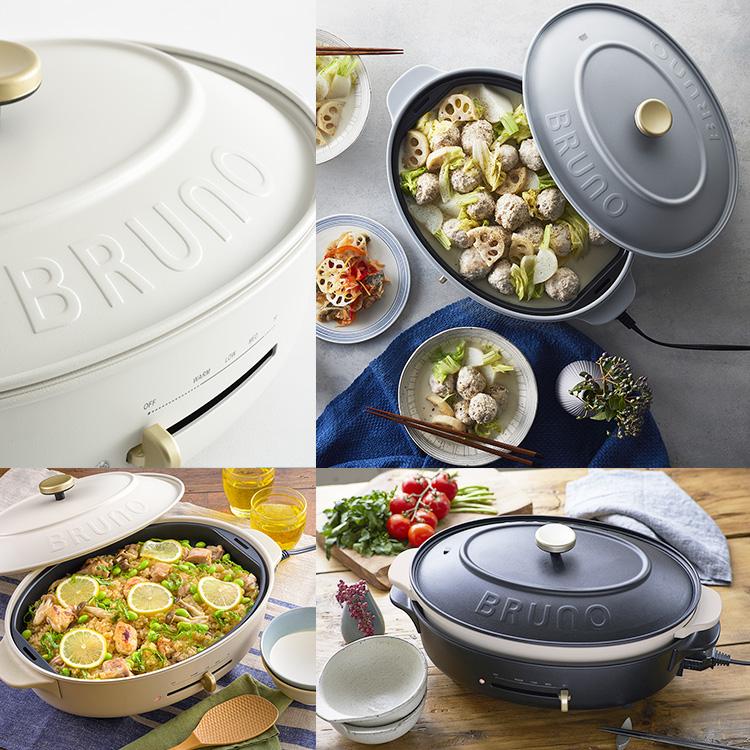 BRUNO　オーバルホットプレート 楽天市場】BRUNO オーバルホットプレート たこ焼きプレート付き