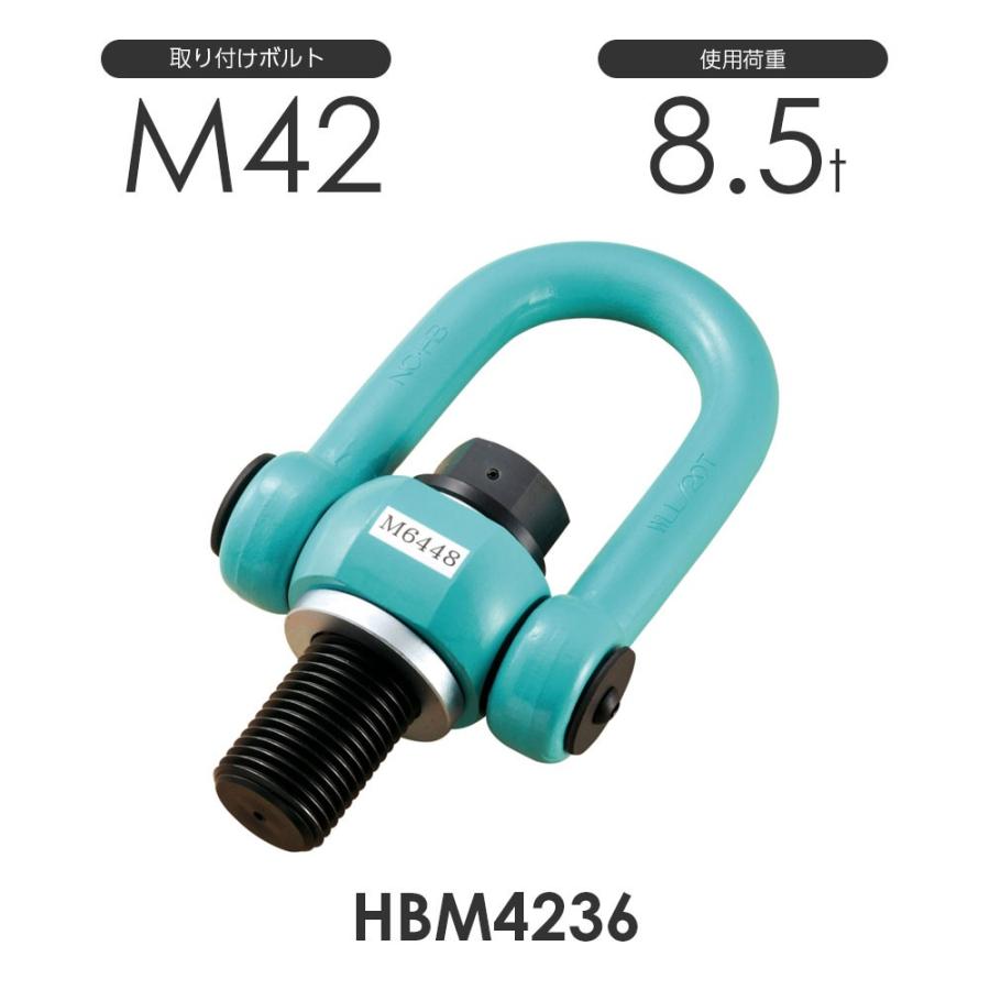 マルチアイボルト ハイブリッド HBM4236 使用荷重8.5ton 取付 マルチアイボルト ハイブリッド HBM4236 使用荷重8.5ton 取付