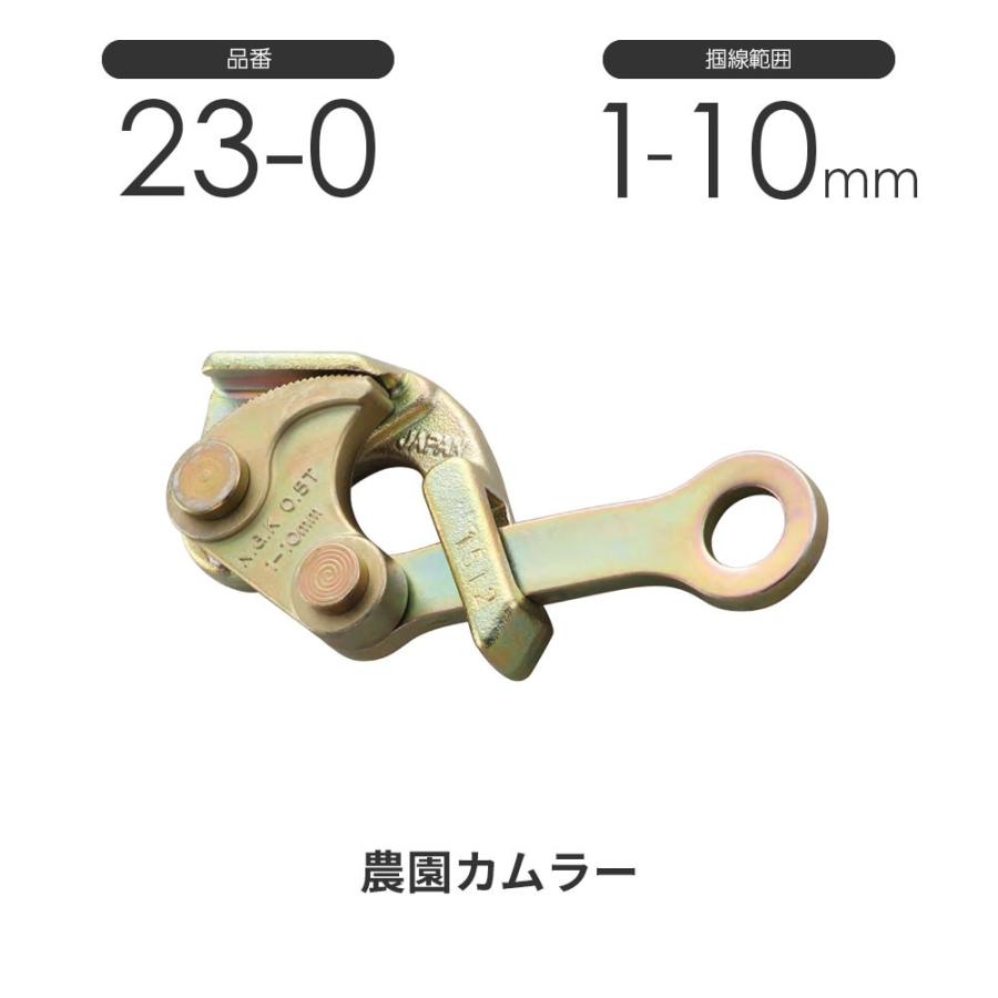 NAGAKI 農園カムラー 23-0 永木精機 張線器 : モノツール - 通販