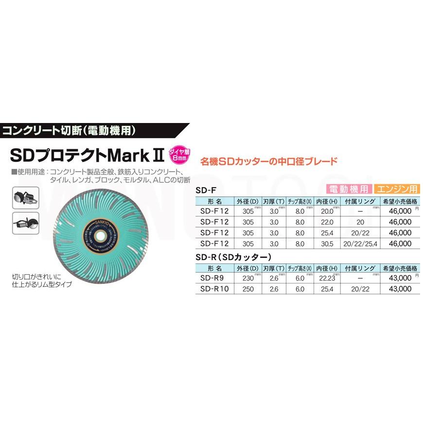三京ダイヤモンド工業 SDプロテクトMark2 SD-F12 内径25.4mm 三京ダイヤモンド工業 SDプロテクトMark2 SD-F12 内径25.4mm