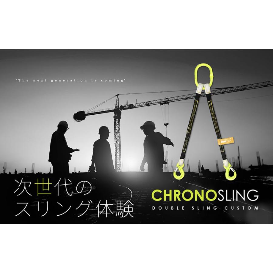 国産ベルトスリング2本吊り 50mm幅 最大使用荷重3.2t リング 国産ベルトスリング2本吊り 50mm幅 最大使用荷重3.2t リング