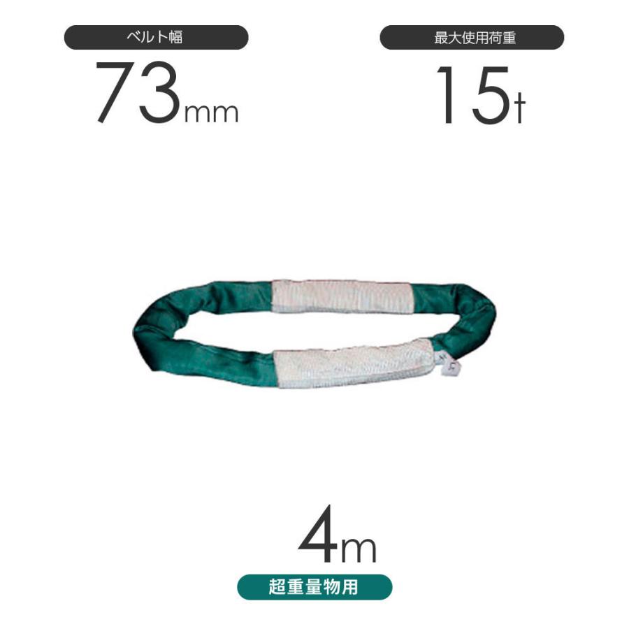 国産 超重量物用ソフトスリング エンドレス形(TTN型)使用荷重 国産 超重量物用ソフトスリング エンドレス形(TTN型)使用荷重