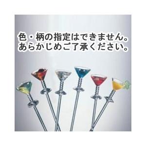 プロダイン JUBILEE アクリル カラフル マティーニ ピック 6本セット