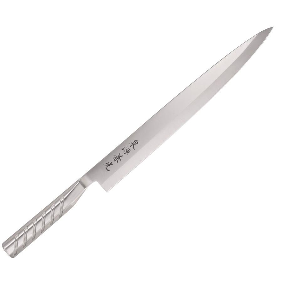 貝印 泉源兼光 INOXハンドル 和包丁 刺身 300mm 020AK5180 : モノタス 