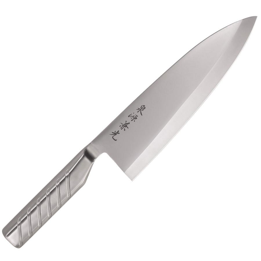 貝印 泉源兼光 INOXハンドル 和包丁 出刃 240mm 020AK5174 : モノタス 