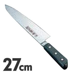 SABUN サブン ステンレス鋼 黒合板 牛刀 両刃 27cm : モノタス業務用 