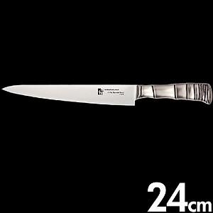 片岡製作所 包丁 タマハガネ 竹 筋引 両刃 240mm TK-1113 : モノタス