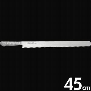 片岡製作所　モリブデン鋼　包丁　ブライト　M11　プロ　ウェーブケーキナイフ　パン切り　450mm　M1146