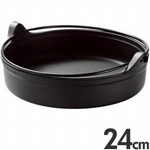 及源鋳造　IH対応　南部鉄　盛栄堂　すき焼鍋　ツル付　24cm　CA-001