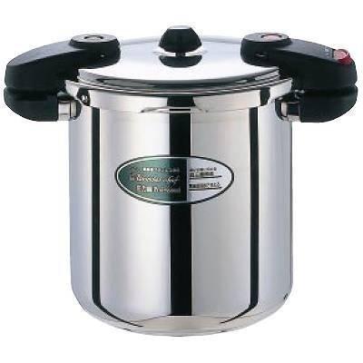 ワンダーシェフ IH対応 ミドルサイズ両手圧力鍋 10L : モノタス