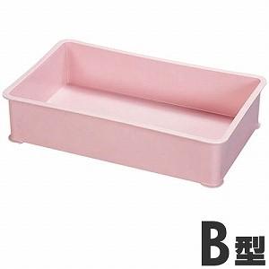 サンコー PP特大カラー番重 ばんじゅう B型 ピンク : モノタス業務用 