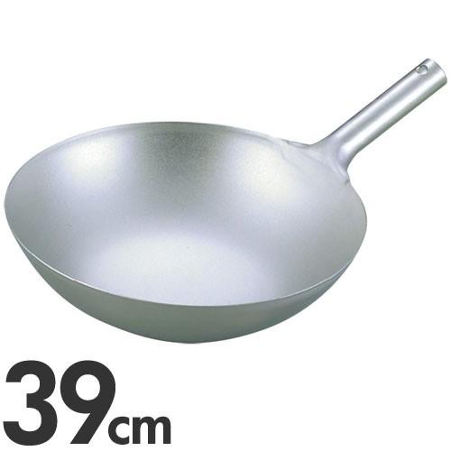 EBM 純チタン 超軽量 中華片手鍋 39cm（中華鍋）