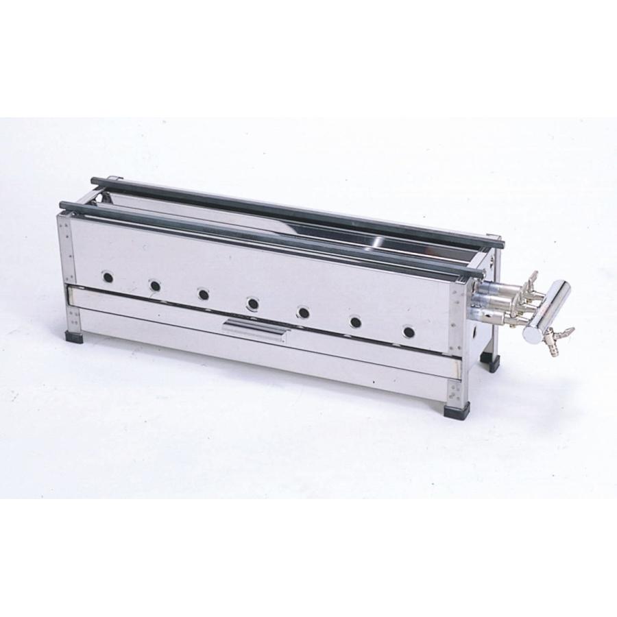 業務用GYYK−313 プロパンガス用焼鳥器（3本バーナー）尺3