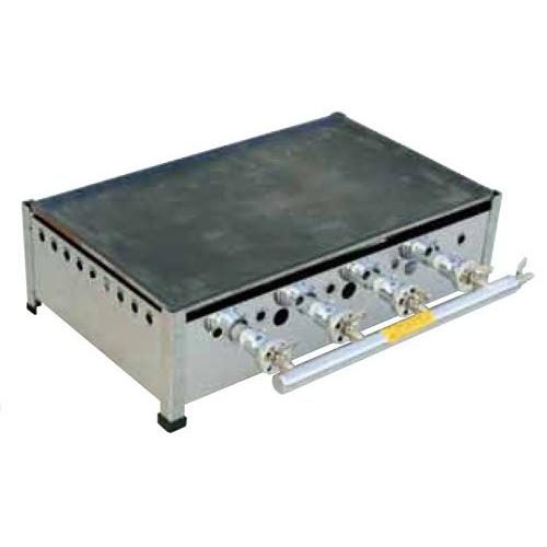 新品 鉄板焼器 TS-60 鉄板焼き 厚み6mm プロパンガス トユ付 LP ⑶