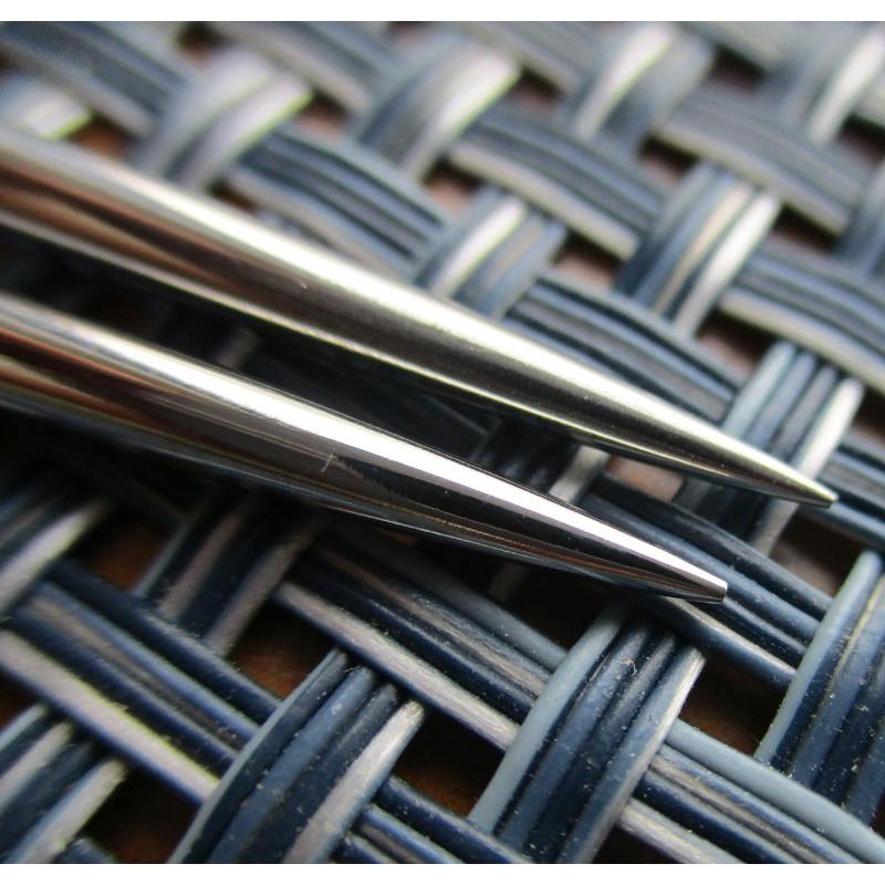 ステンレス製 盛箸 白木柄（水牛柄付） 150mm 15cm（盛り箸