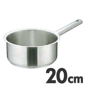 MuranoInduction ムラノ インダクション IH対応 18-8 片手浅型鍋 蓋無