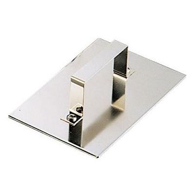 18 8 ステンレス製 角型肉おさえ 鉄板焼き用ミートプレス モノタス キッチン雑貨専門店 通販 Yahoo ショッピング