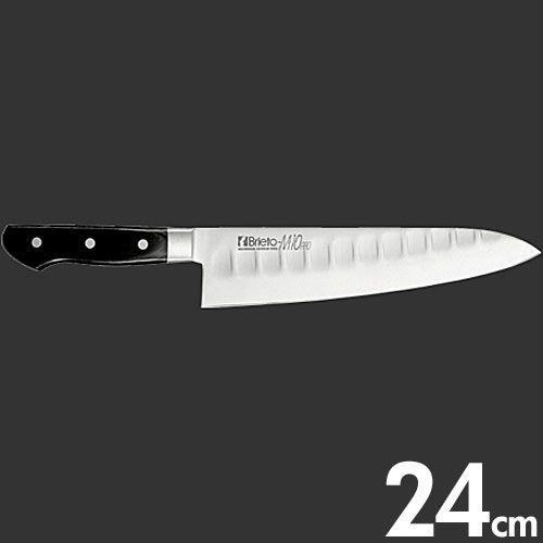 片岡製作所 モリブデン鋼 包丁 ブライト M10 プロ 洋出刃 片刃 240mm M1011
