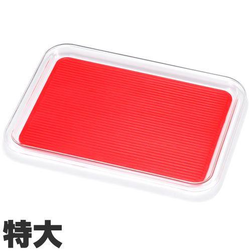 曙産業 トレー クリア マジックトレー 滑り止め付 角 特大 385×308mm