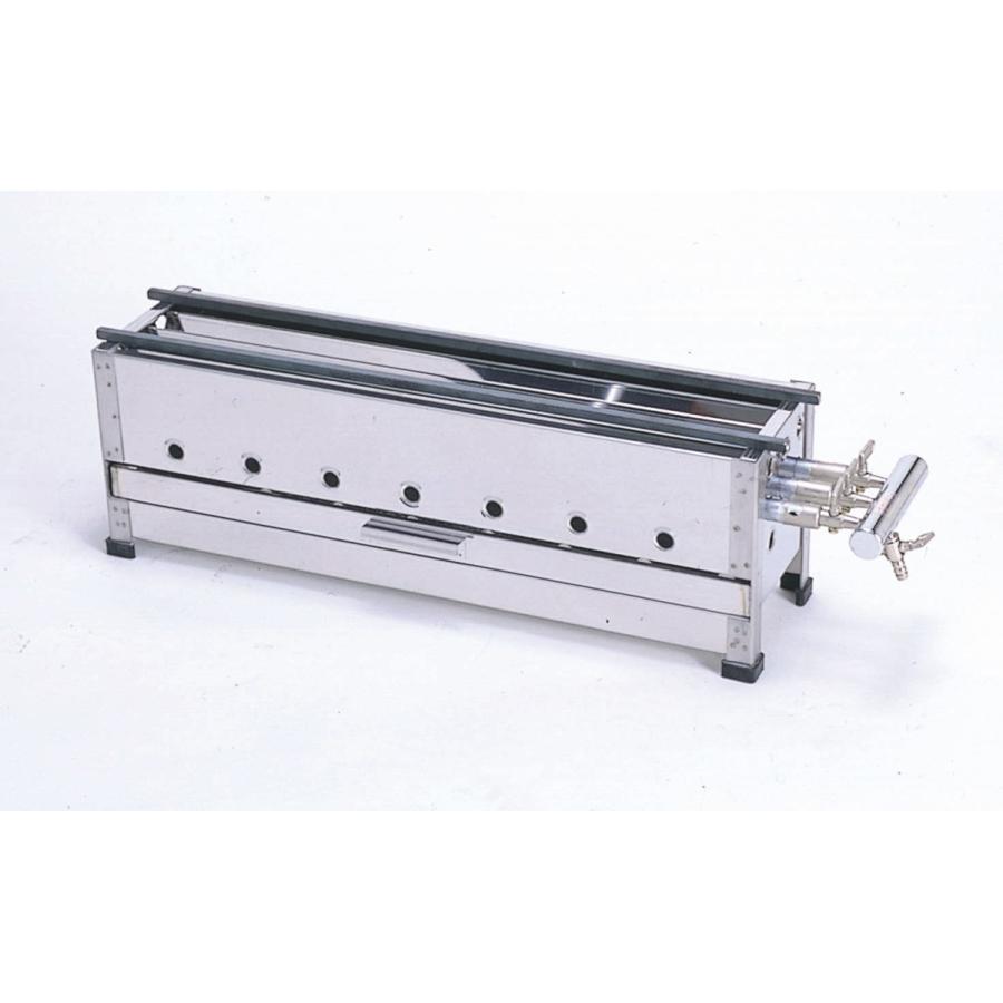 業務用GY YK−313 プロパンガス用焼鳥器（3本バーナー）尺3寸 LP