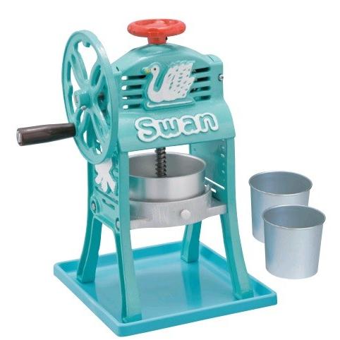 【未使用】スワン ミニ手動式 氷削機 かき氷機 ちいさな南極DX SI-5A 池永鉄工 SWAN (スワン) ミニ手動式氷削機 かき氷機 ちいさな
