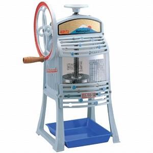 初雪 手動式ブロックアイススライサー HA-110S ホワイト 手動式かき氷