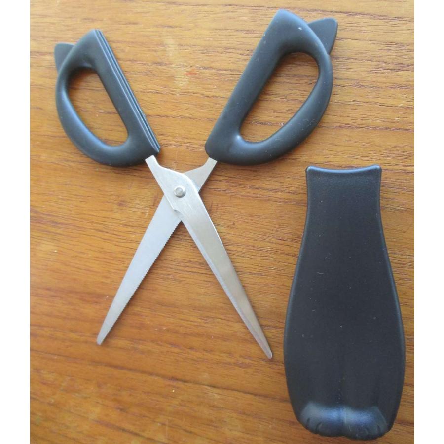 貝印 ニャミー ねこのキッチンハサミ(キッチンバサミ) DH2721 Nyammy