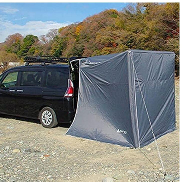Terzo テルッツォ 車用タープ エアフレーム カーサイドタープ ブラック