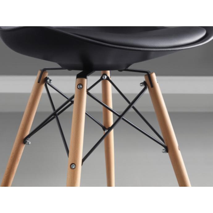 Bayside Furnishings アクセントチェア 2脚 ブラック 黒色 Bayside Furnishings アクセントチェア 2脚 ブラック 黒色