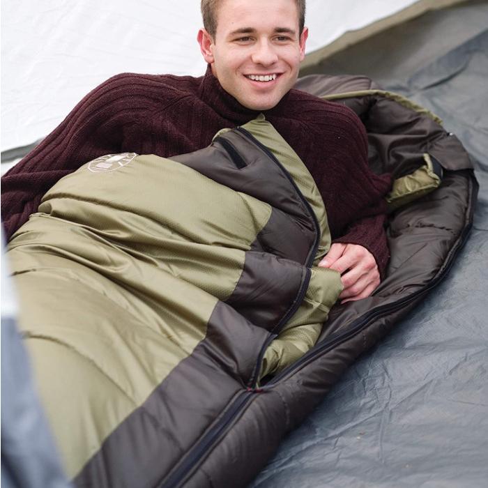 コールマン ノースリム マミー型 寝袋 Coleman sleeping bag Mummy Style スリーピングバッグ 大人用寝袋 最低