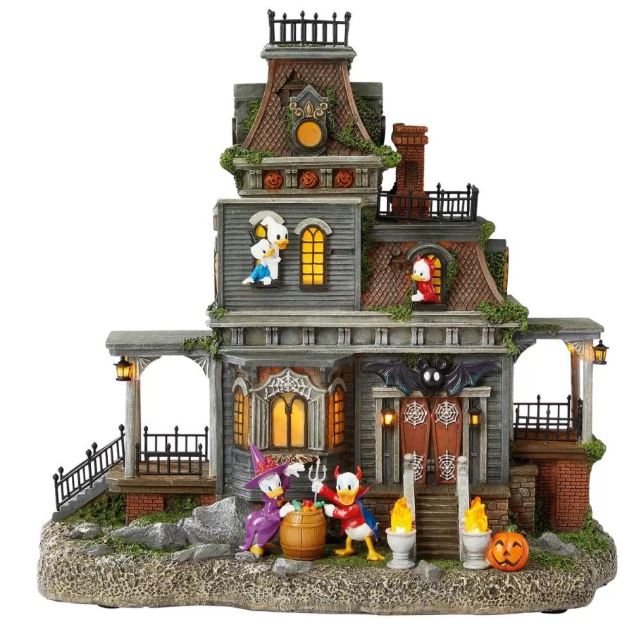 ディズニー ハロウィン ビレッジ 12ピースセット Disney Halloween Village 12 pieces ハロウィン センターピース  ディズニー置物 Costco コストコ